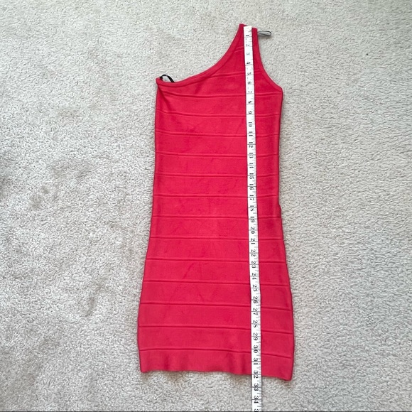 BEBE One Shoulder Bandage Body Con Dress—SZ. XS - Picture 8 of 9